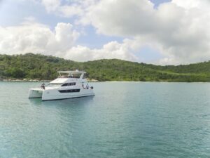 Luxury catamaran in pattaya