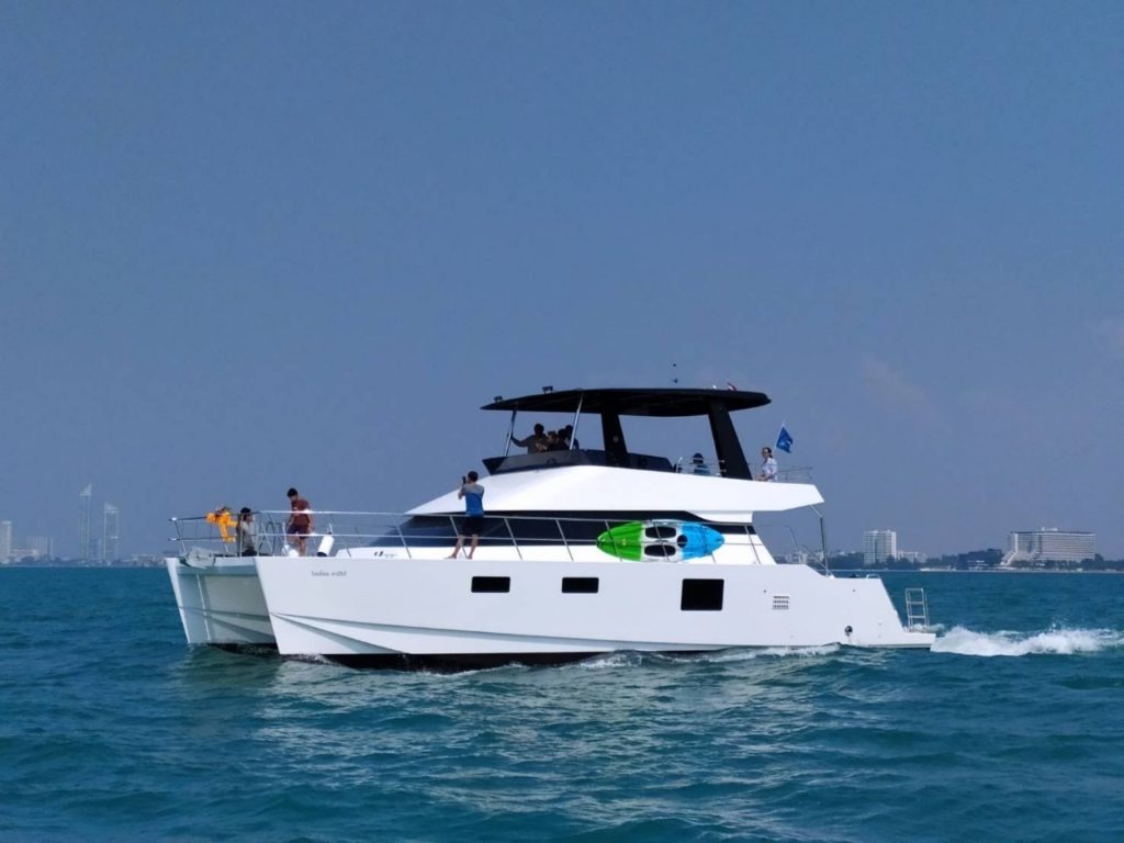 best 50 ft power catamaran